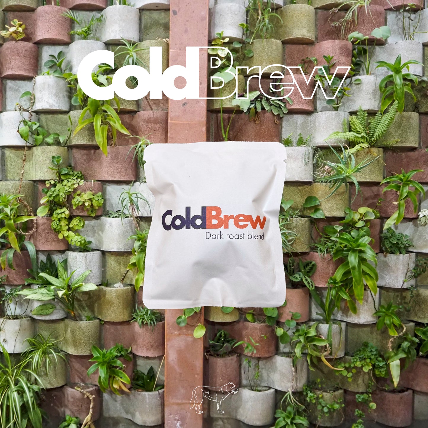 Cold Brew Coffee Bag "Dark roast blend"