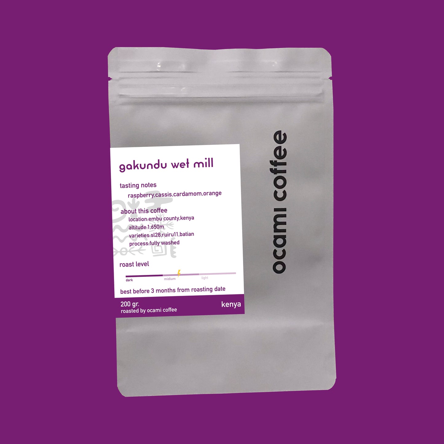 Gakundu Wet Mill Kenya 200gr.