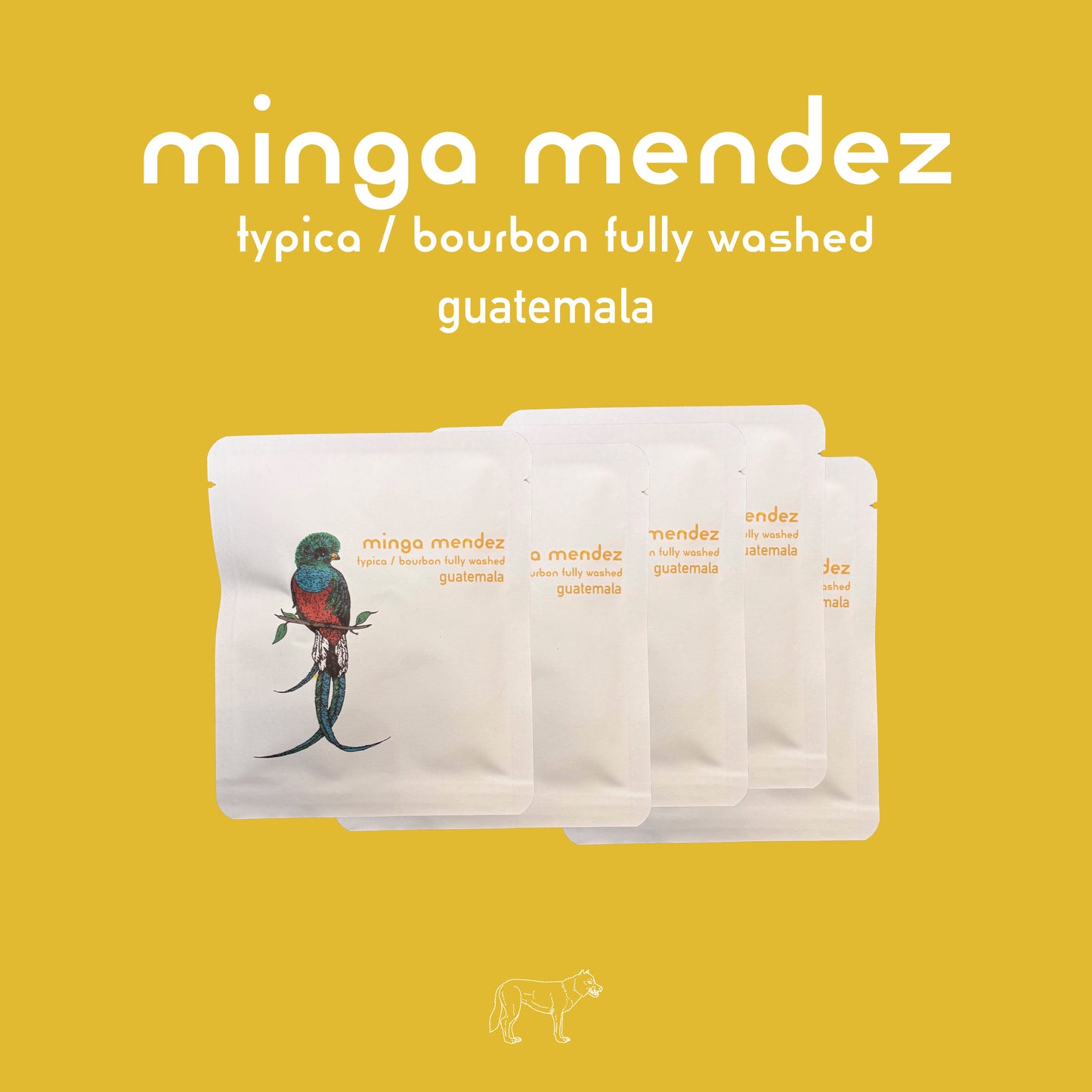 Drip Bag × 5 (Minga Mendez Typica/Bourbon Fully Washed)