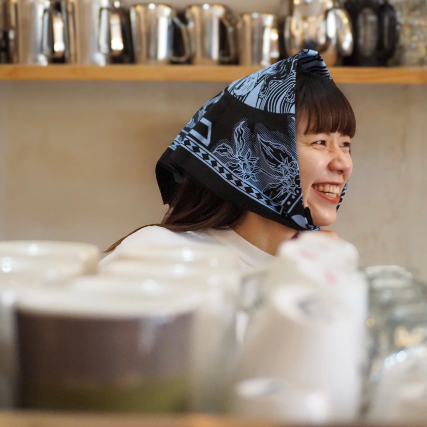 ocami coffee bandana