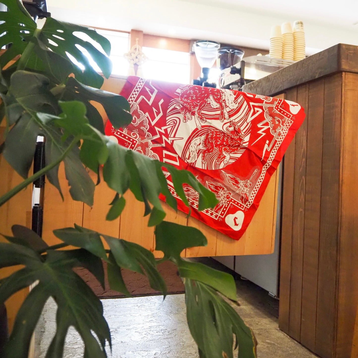 ocami coffee bandana