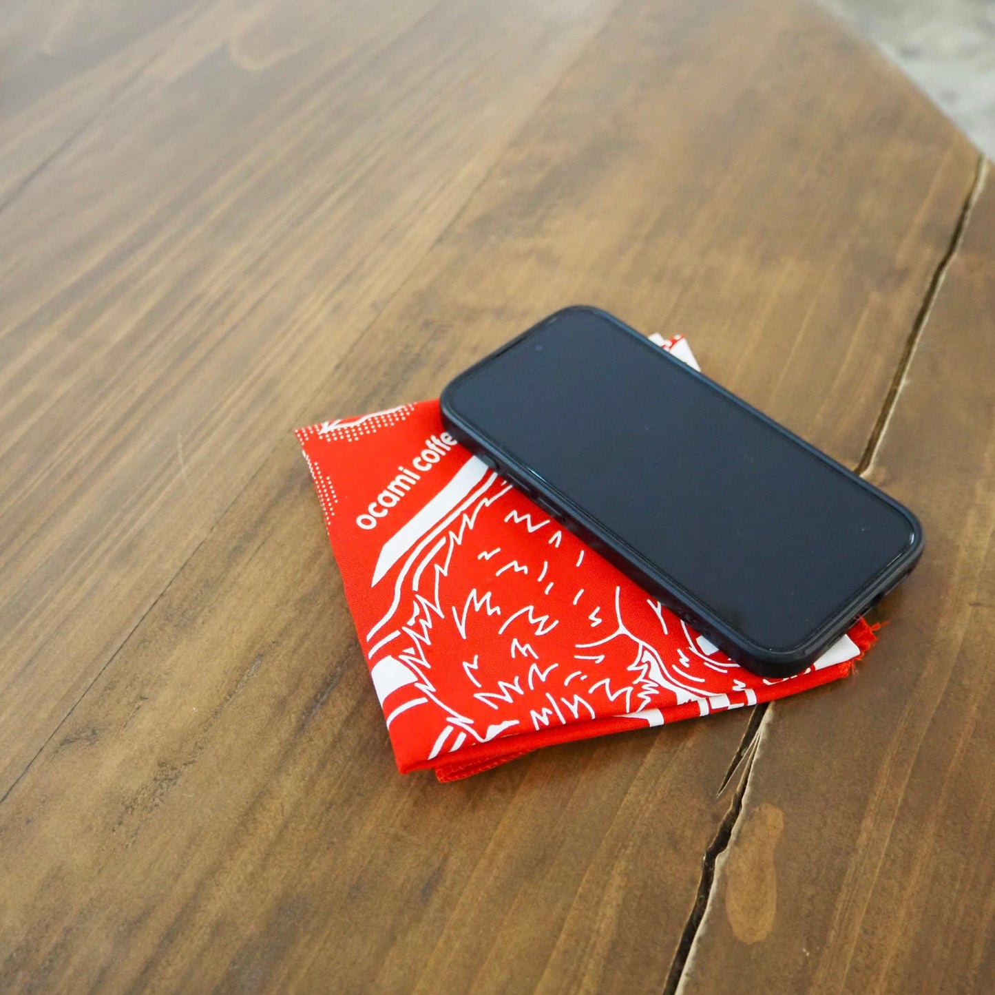 ocami coffee bandana
