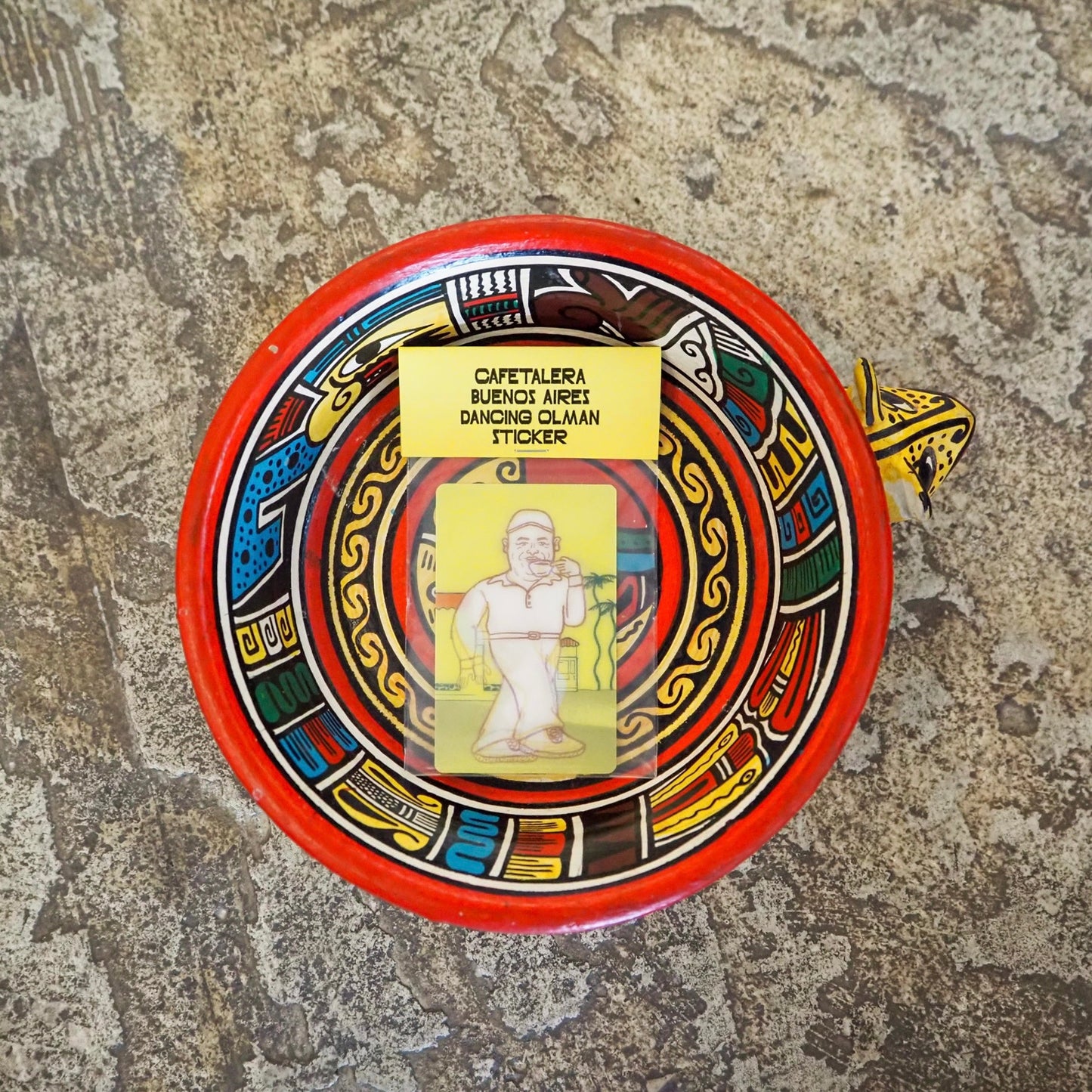 Cafetalera Buenos Aires Dancing Olman Sticker