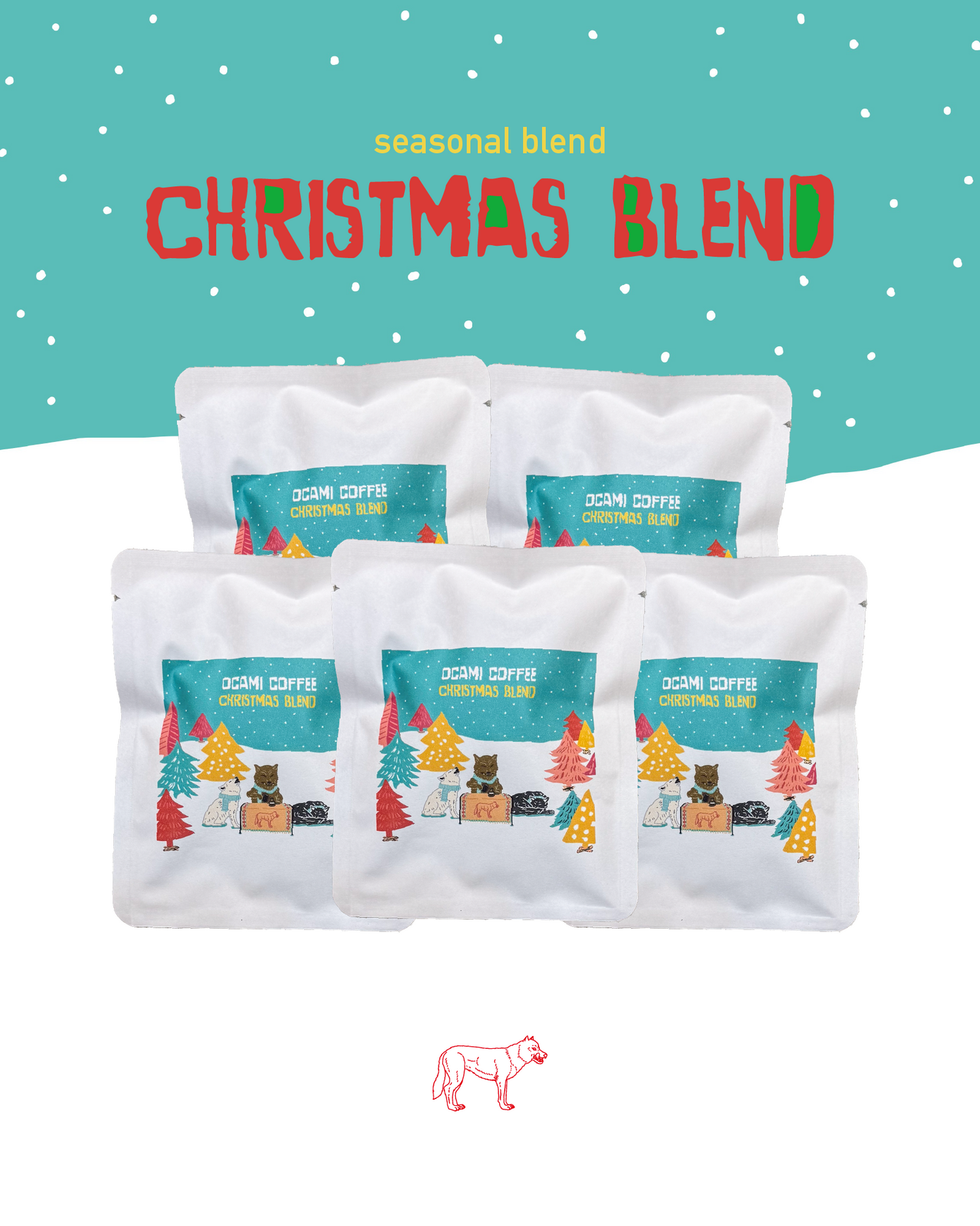 Drip Bag × 5　（Christmas Blend）