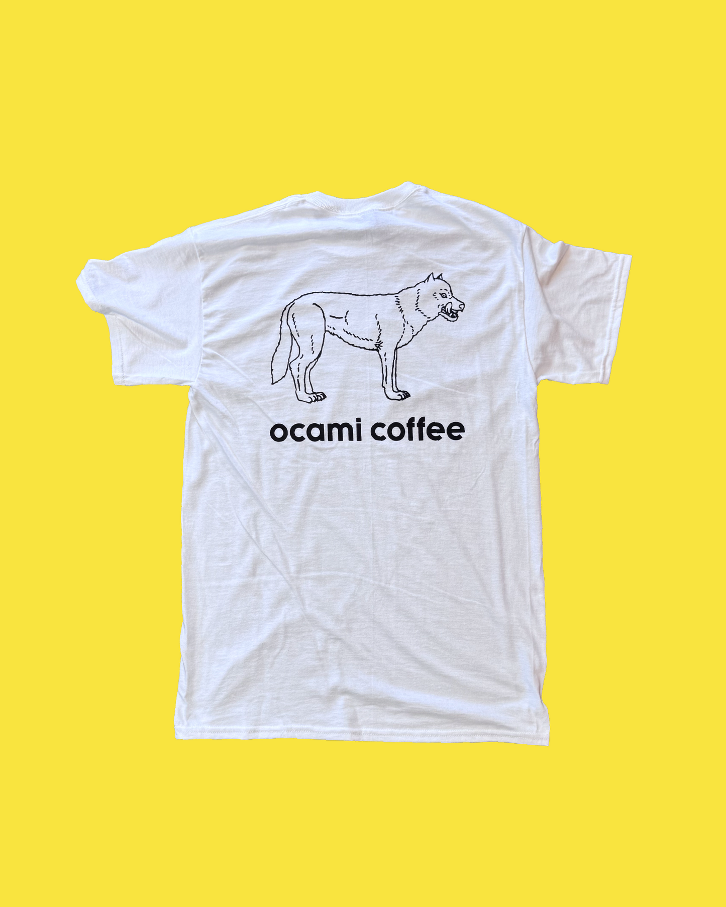 ocami coffee logo tee (artwork by Masatoo Hirano)