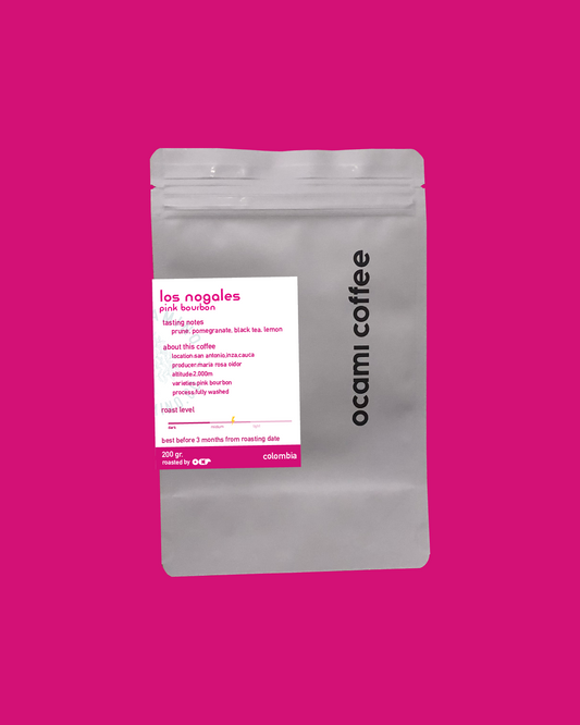 Los Nogales Pink Bourbon Colombia 200gr.
