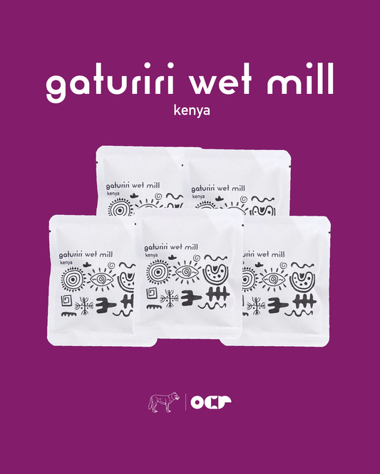 Drip Bag × 5　（Gaturiri Wet Mill）