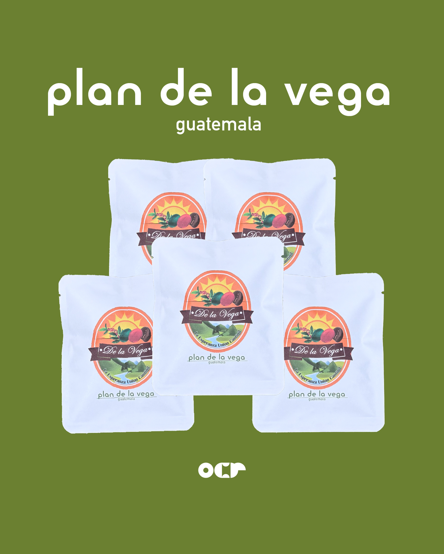 Drip Bag × 5　（Plan De La Vega Guatemala）