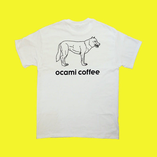 ocami coffee logo tee (artwork by Masatoo Hirano)