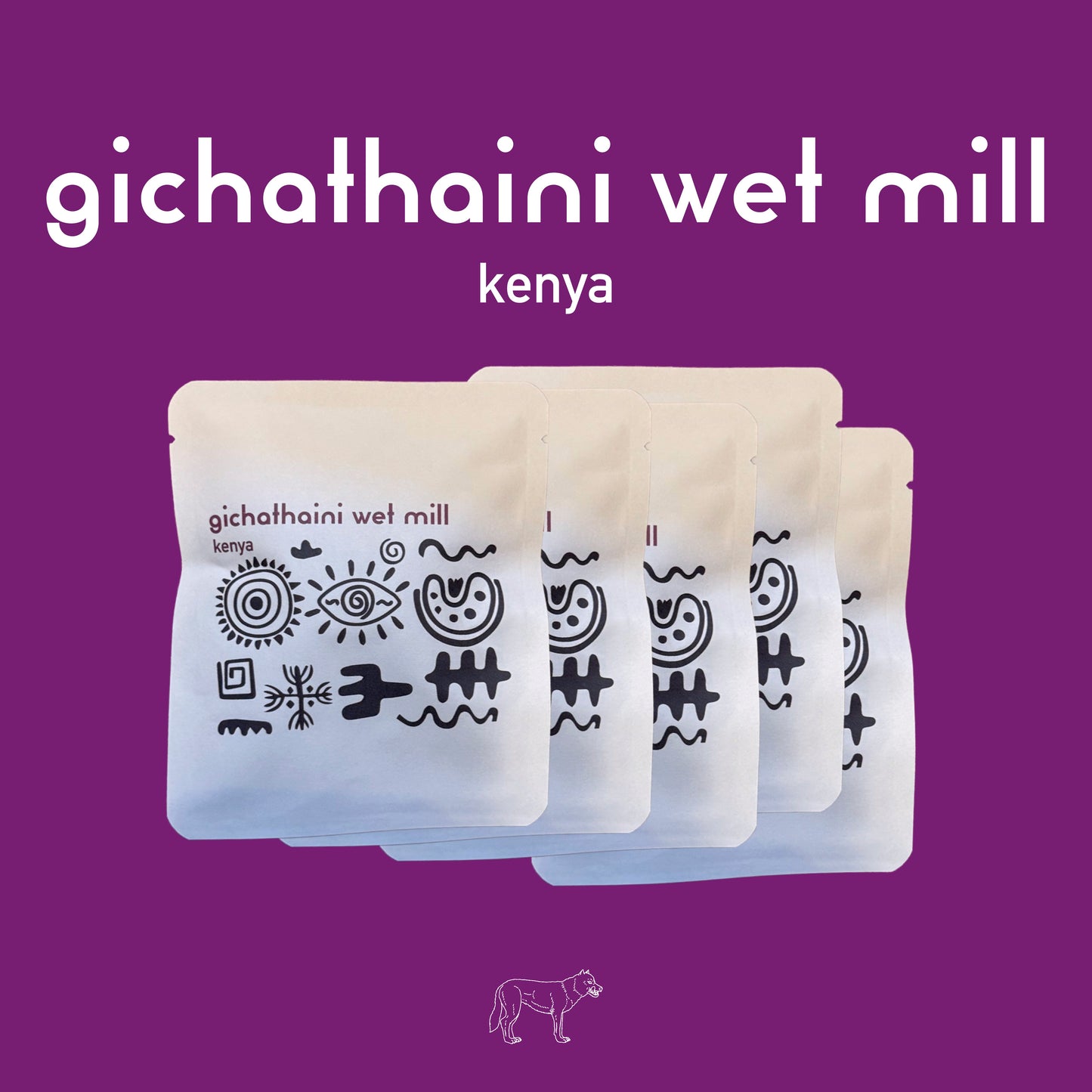 Drip Bag × 5　（Gichathaini Wet Mill）