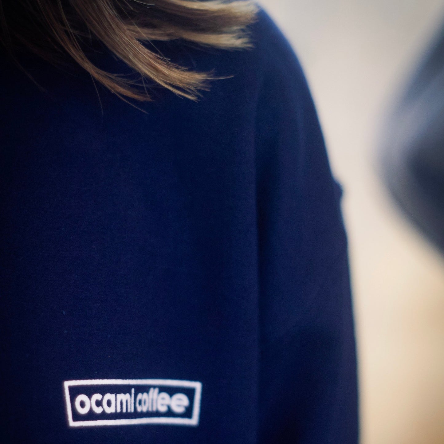 ocami coffee icon logo Sweat (artwork by Masatoo Hirano)