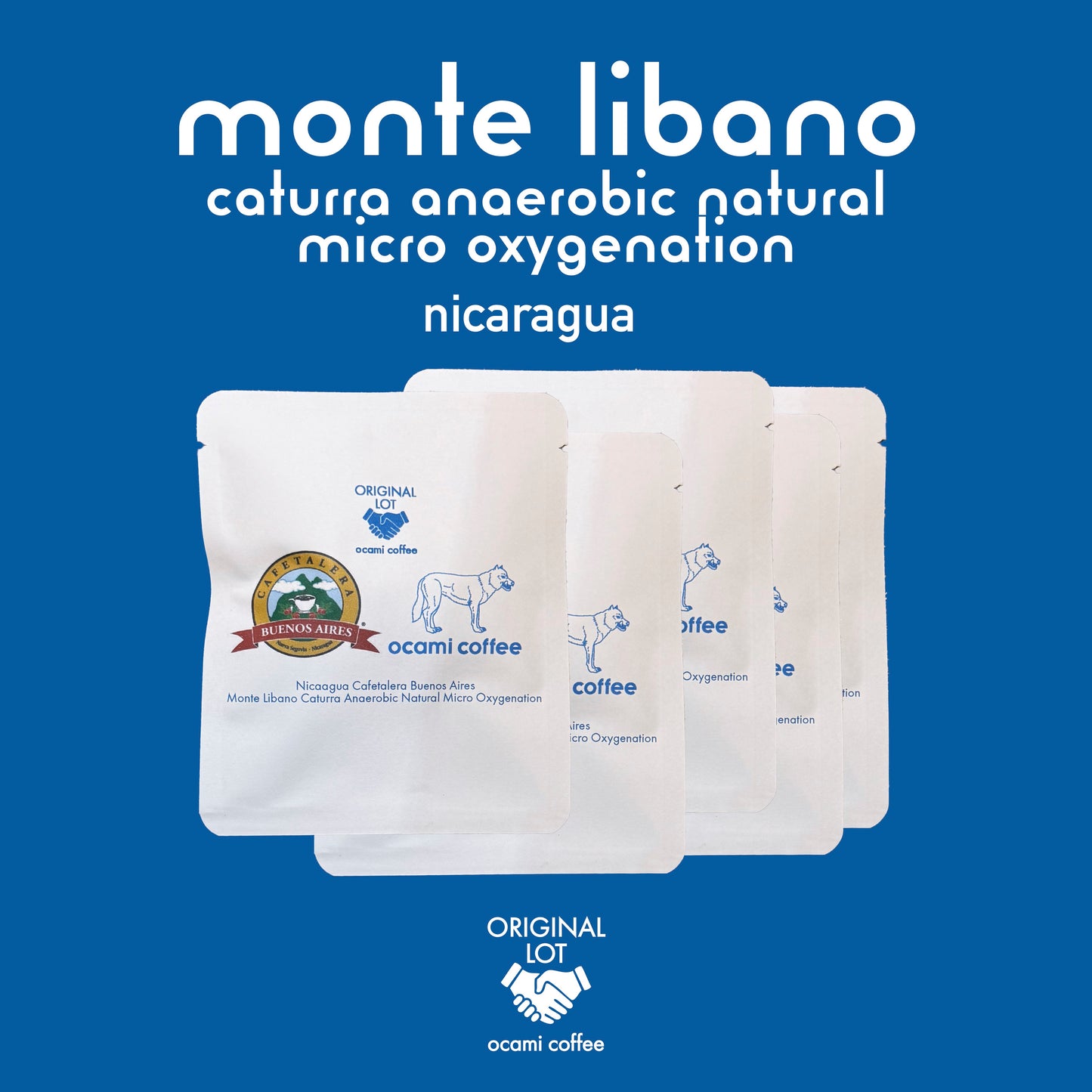 Drip Bag × 5　（Monte Libano Caturra Anaerobic Natural）