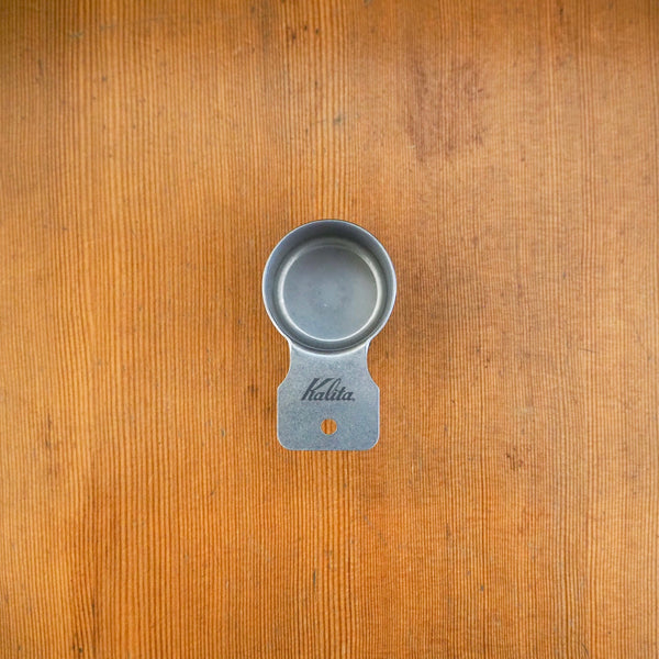 Kalita Coffee Major Cup Mesure à Café Taille L, Gris Métallisé - Crema