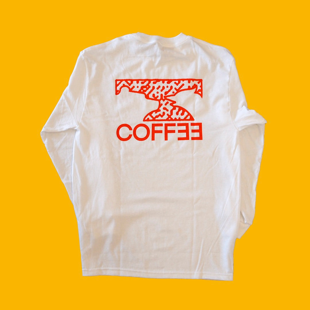 "火の国珈琲 / kumamoto ocami coffee" long sleeve tee