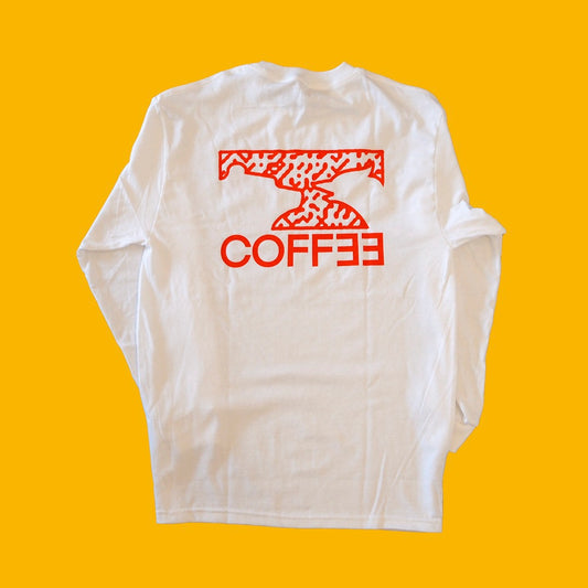 "火の国珈琲 / kumamoto ocami coffee" long sleeve tee